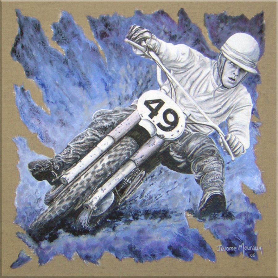 zoom Peinture Joël Robert crossman